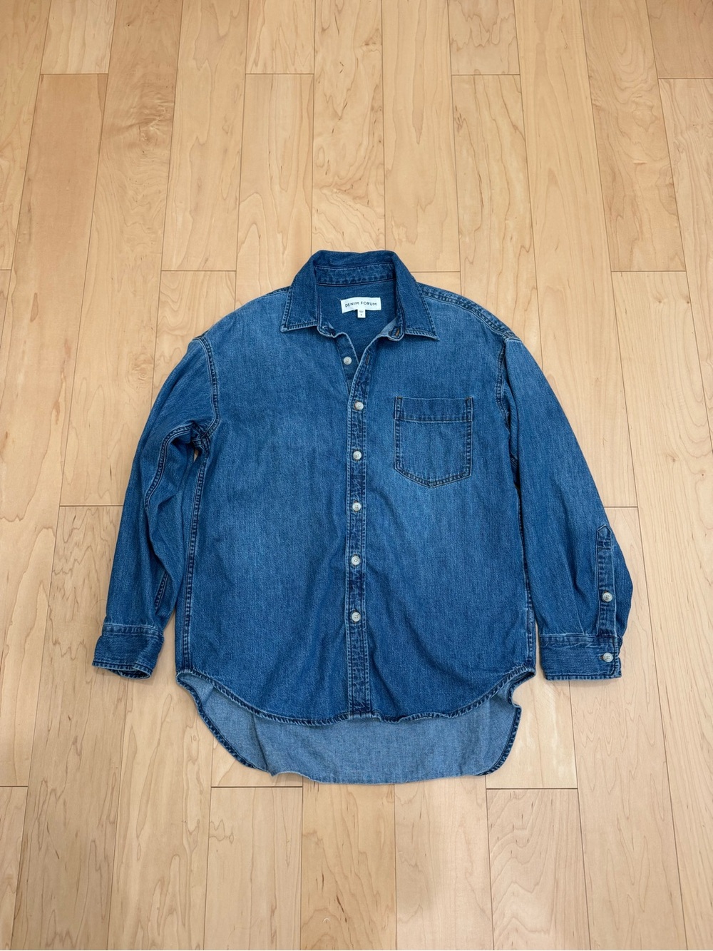 Denim Forum 80s denim shirt